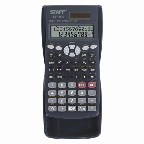 Калькулятор инженерный двухстрочный Staff STF-810 240 функций 12 разрядов 250280 фото 5